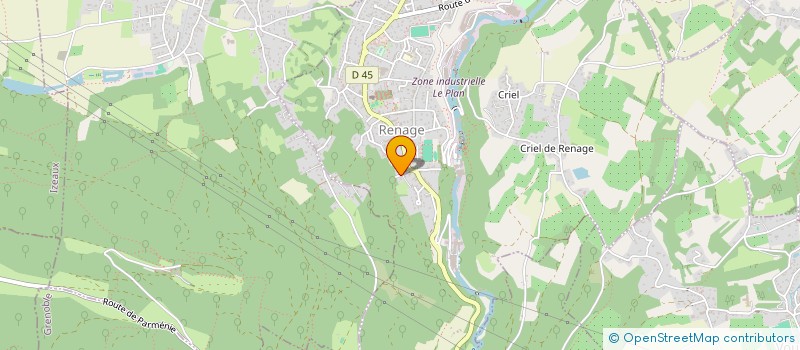 localisation de l'entreprise MPBR  RENAGE