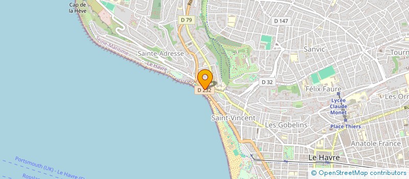 localisation de l'entreprise MPC 132 à LE HAVRE