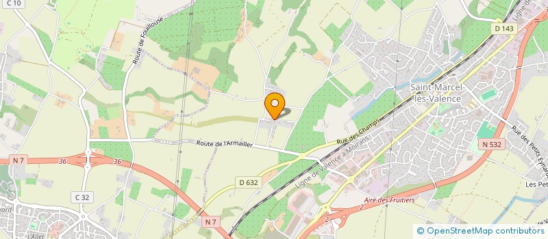 localisation de l'entreprise MPC  VALENCE