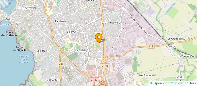 localisation de l'entreprise MPC BORGO  SAINT-MALO