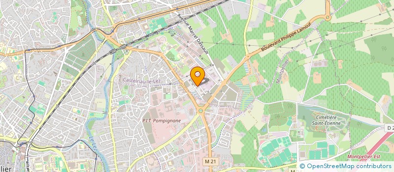 localisation de l'entreprise MPC CLINIQUE à CASTELNAU-LE-LEZ