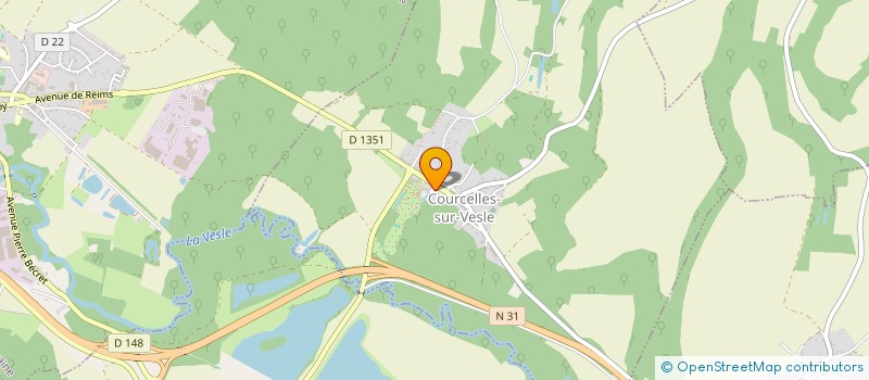 localisation de l'entreprise MPC COMMUNICATION  LESGES