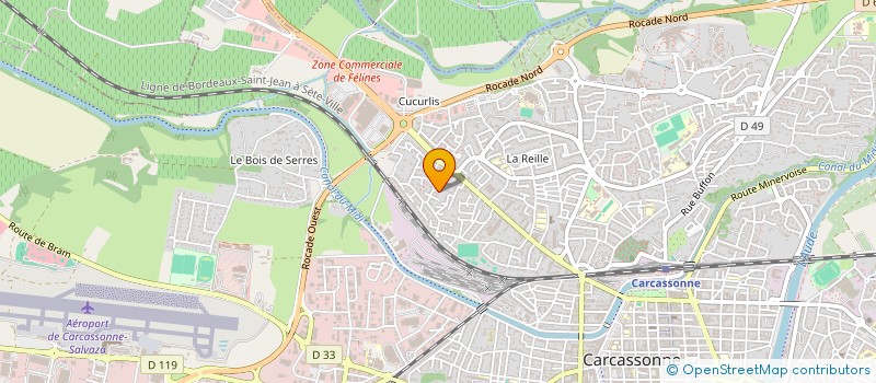 localisation de l'entreprise MPC ENVERGURE à CARCASSONNE