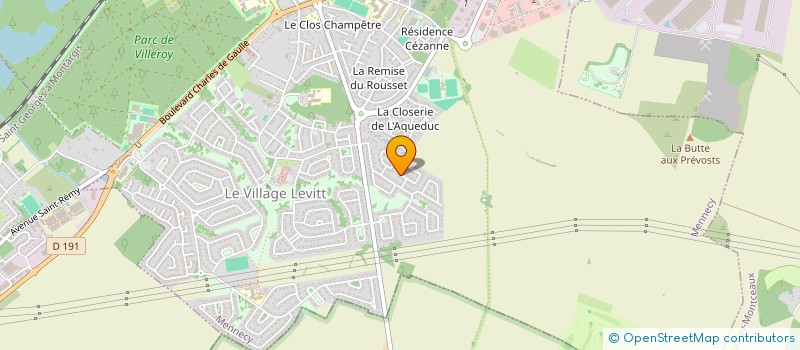 localisation de l'entreprise MPC LAUR  MENNECY