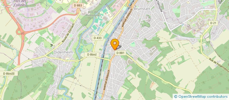 localisation de l'entreprise MPC MICRO SERVICES à BRUNSTATT-DIDENHEIM