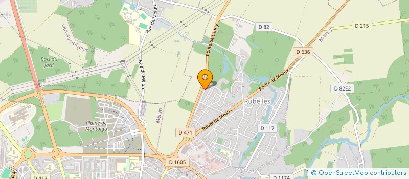 localisation de l'entreprise MPCA  RUBELLES