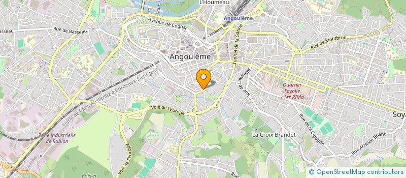 localisation de l'entreprise MPCB à ANGOULEME