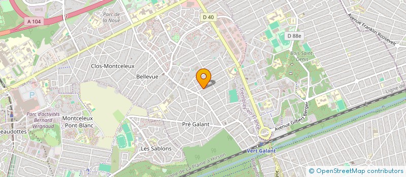 localisation de l'entreprise MPCH à VILLEPINTE