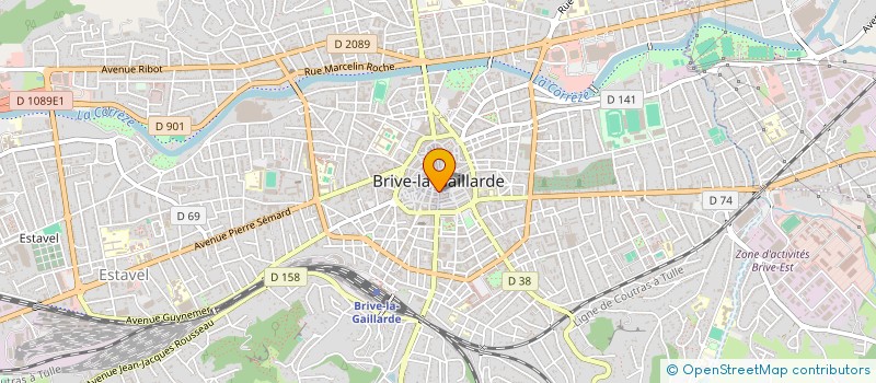 localisation de l'entreprise MPCH  BRIVE-LA-GAILLARDE