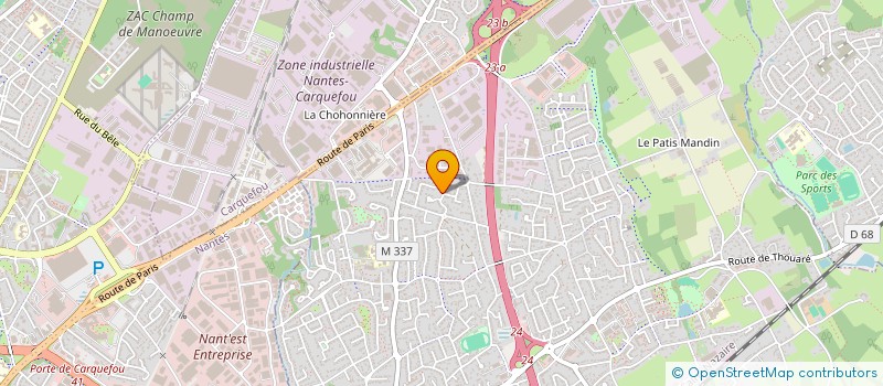 localisation de l'entreprise MPCJ BEAUFILS  SAINTE-LUCE-SUR-LOIRE