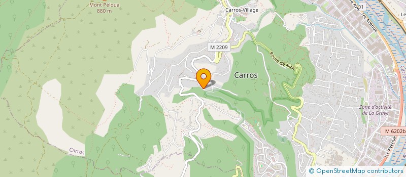 localisation de l'entreprise MPCM à CARROS