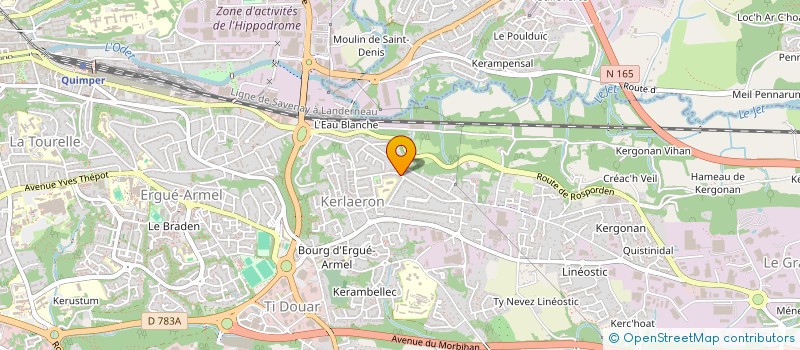 localisation de l'entreprise MPCOM COMMERCIAL & CONSULTING à QUIMPER