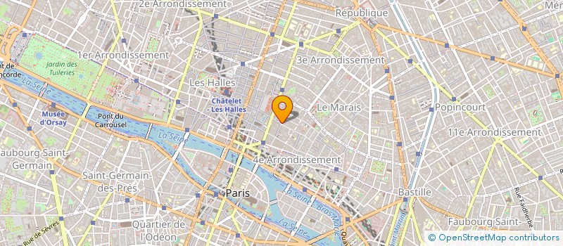 localisation de l'entreprise MPCORP  PARIS