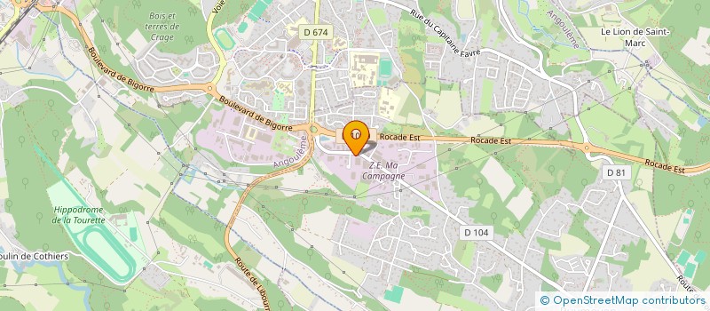 localisation de l'entreprise MPCP à PUYMOYEN
