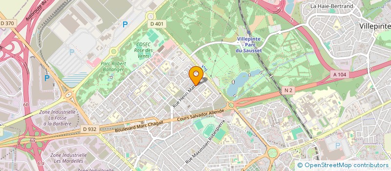 localisation de l'entreprise MPCP à AULNAY-SOUS-BOIS