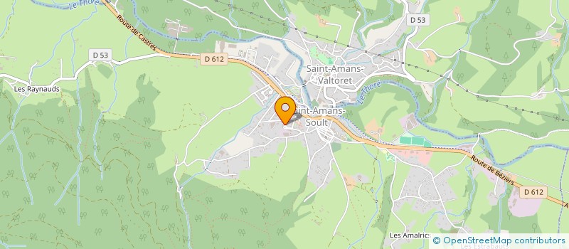 localisation de l'entreprise MPCROSSCAR TEAM  SAINT-AMANS-SOULT