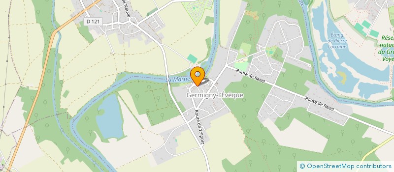 localisation de l'entreprise MPCS 77  GERMIGNY-L'EVEQUE