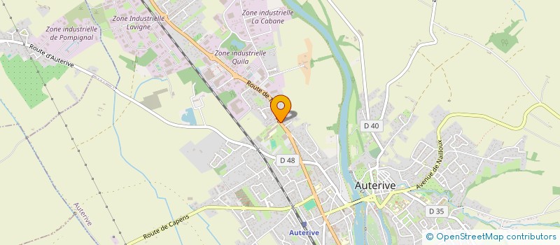 localisation de l'entreprise MPDIET à AUTERIVE