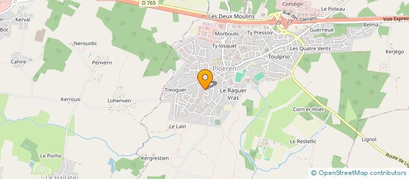 localisation de l'entreprise MPDYS à PLOEREN
