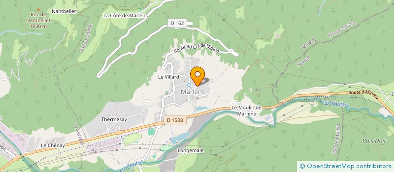 localisation de l'entreprise MPE à VAL DE CHAISE