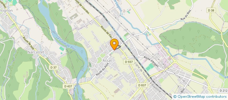 localisation de l'entreprise MPE  ASSAT