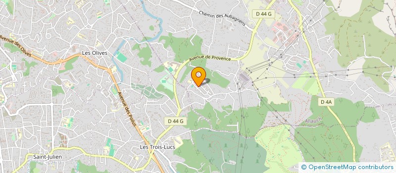 localisation de l'entreprise MPE  ALLAUCH