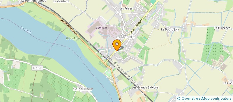 localisation de l'entreprise MPE à BRISSAC LOIRE AUBANCE