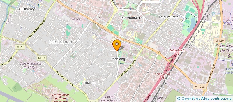 localisation de l'entreprise MPE CONSEIL  TOULOUSE