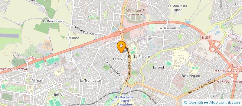 localisation de l'entreprise MPE FINANCES  LA ROCHELLE