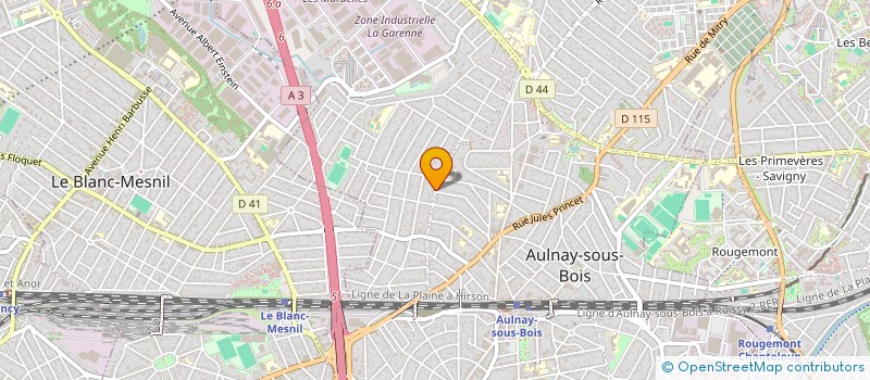 localisation de l'entreprise MPE GREG à AULNAY-SOUS-BOIS
