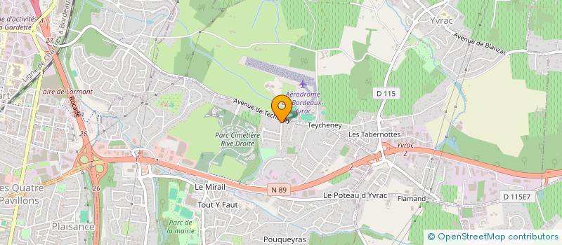 localisation de l'entreprise MPE SARL  ARTIGUES-PRES-BORDEAUX