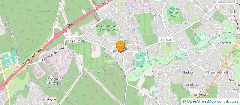 localisation de l'entreprise MPE SOLUTIONS à CANEJAN