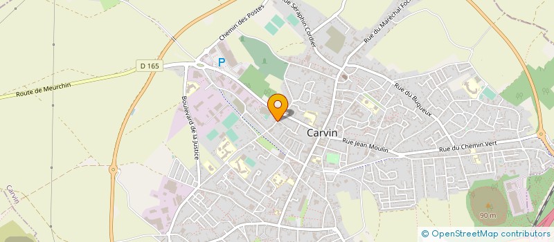 localisation de l'entreprise MPEA à CARVIN