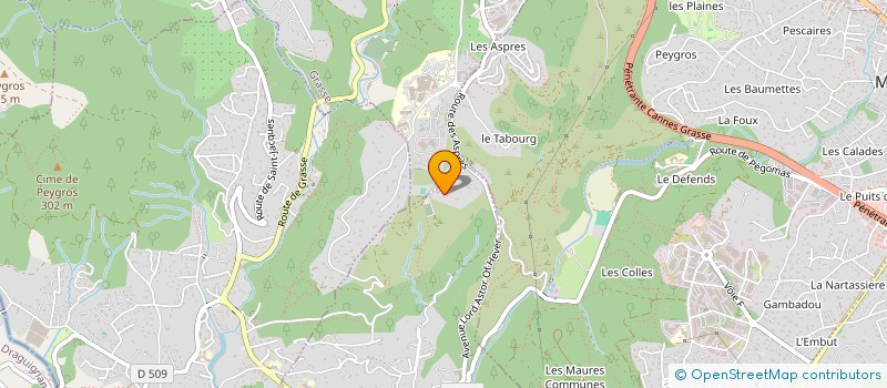 localisation de l'entreprise MPEARL EUROPE  PEGOMAS