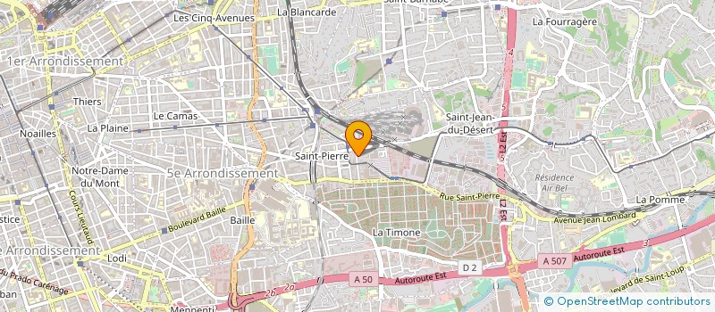 localisation de l'entreprise MPEC GESTION FINANCE à MARSEILLE