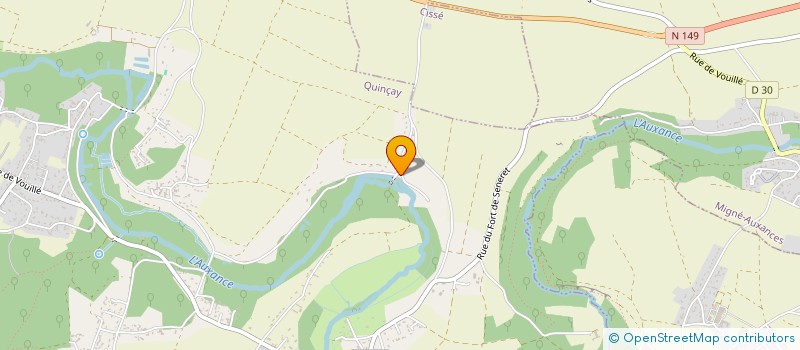 localisation de l'entreprise MPEC IMMOBILIER  QUINCAY