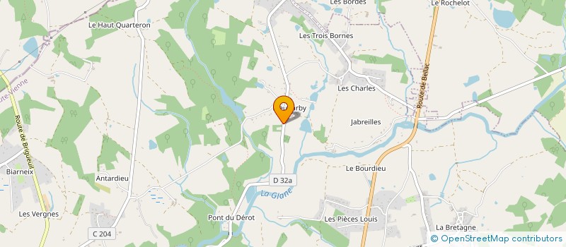 localisation de l'entreprise MPEE  SAINT-JUNIEN