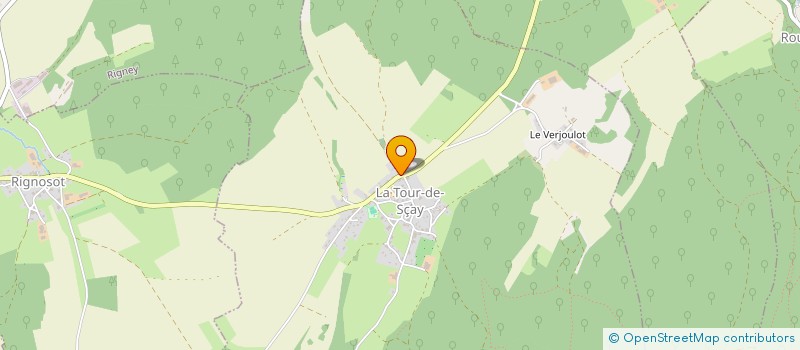 localisation de l'entreprise MPEOS  LA TOUR-DE-SCAY