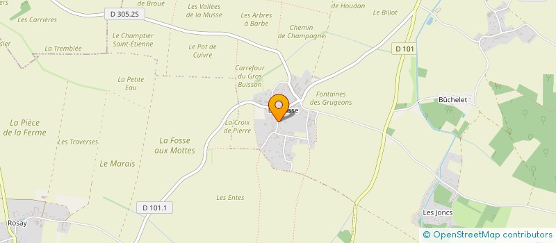 localisation de l'entreprise MPES PERRICHON à BOUTIGNY-PROUAIS