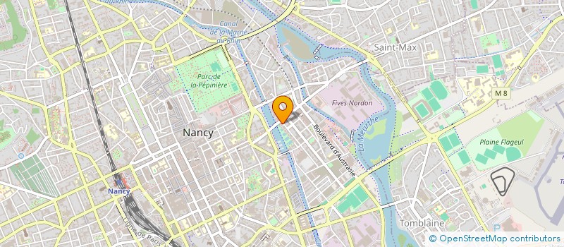 localisation de l'entreprise MPF  NANCY