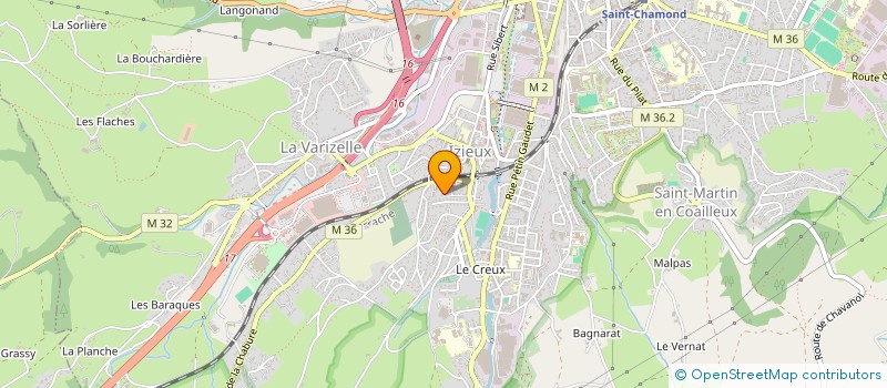 localisation de l'entreprise MPF  VILLEURBANNE