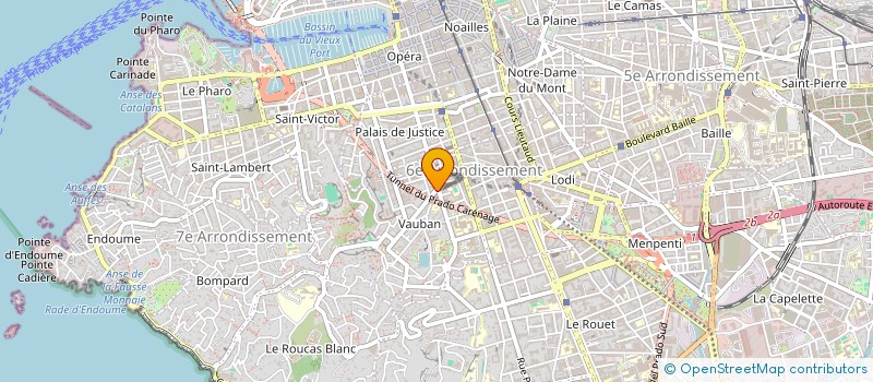 localisation de l'entreprise MPF CONSTRUCTIONS  MARSEILLE