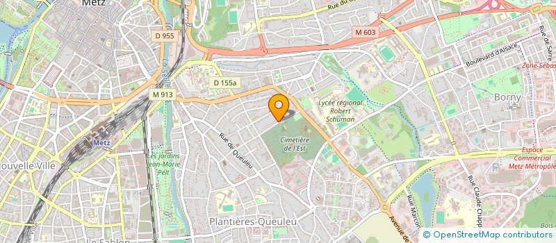 localisation de l'entreprise MPF LA CLOSERIE  METZ