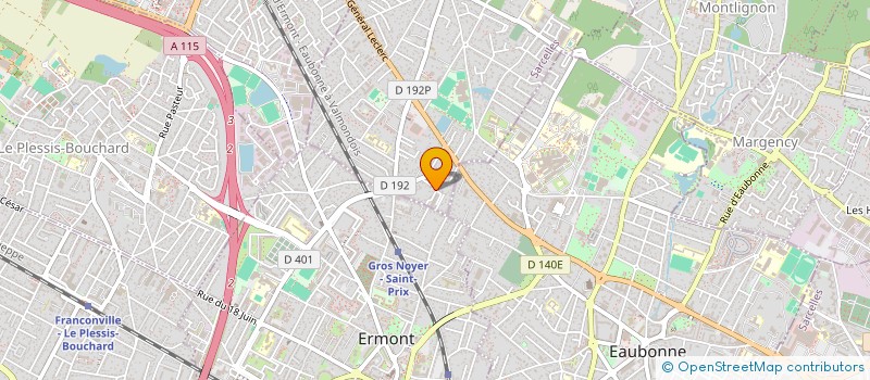 localisation de l'entreprise MPF SYSTEMS à SAINT-PRIX