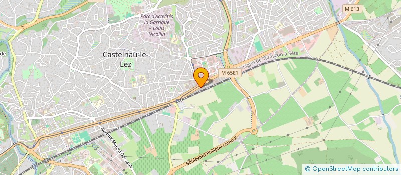 localisation de l'entreprise MPG à CASTELNAU-LE-LEZ