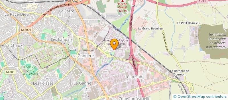 localisation de l'entreprise MPG CONSULTANTS à CLERMONT-FERRAND