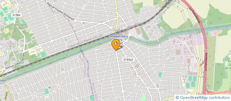 localisation de l'entreprise MPG CORP  VILLEPARISIS