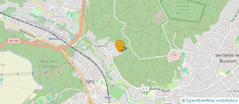 localisation de l'entreprise MPG HOLDING à VERRIERES-LE-BUISSON