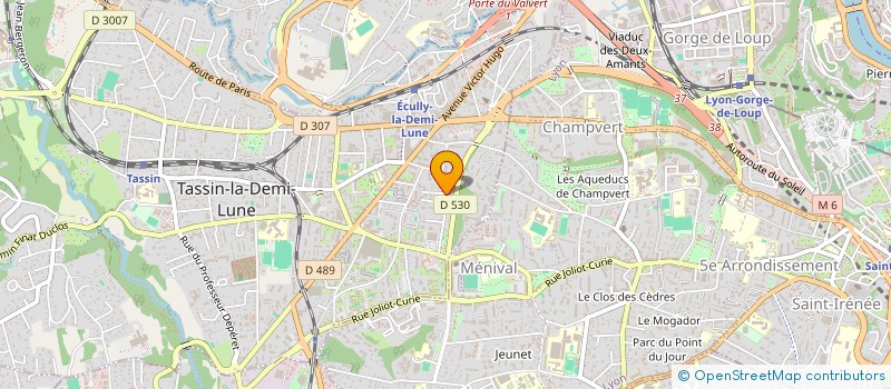 localisation de l'entreprise MPGB CIE  TASSIN-LA-DEMI-LUNE