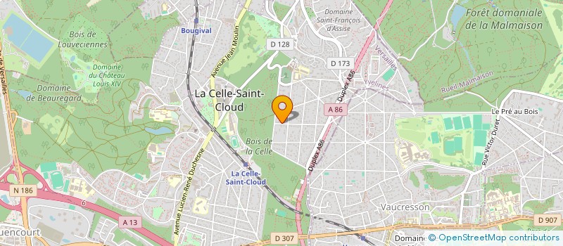 localisation de l'entreprise MPGD  LA CELLE-SAINT-CLOUD